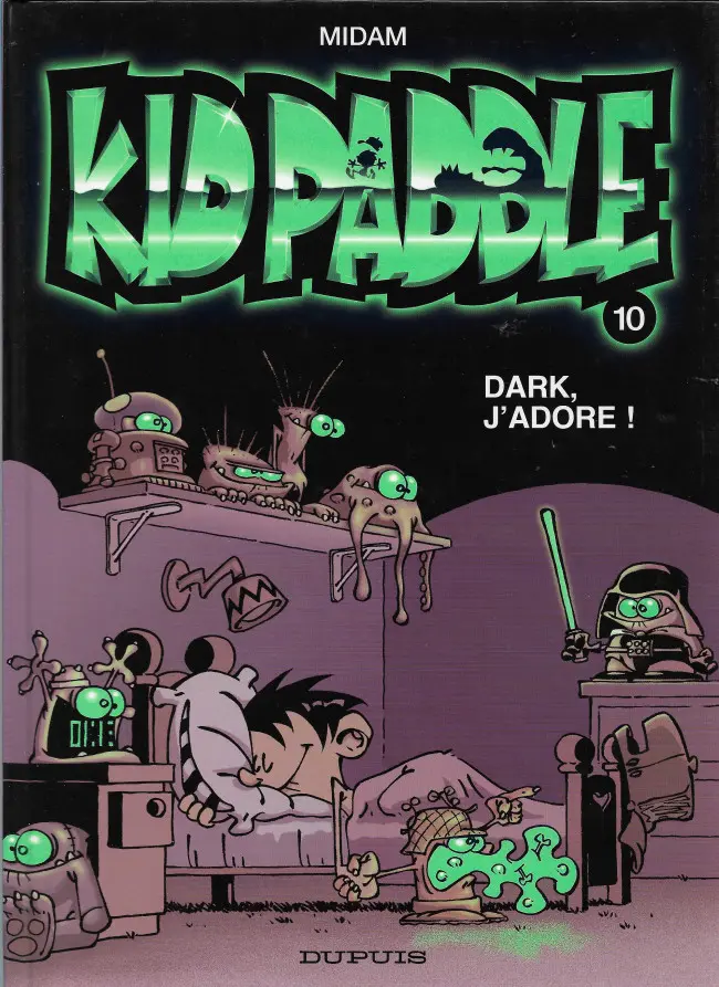 Couverture de l'album Kid Paddle Tome 10 Dark, j'adore !