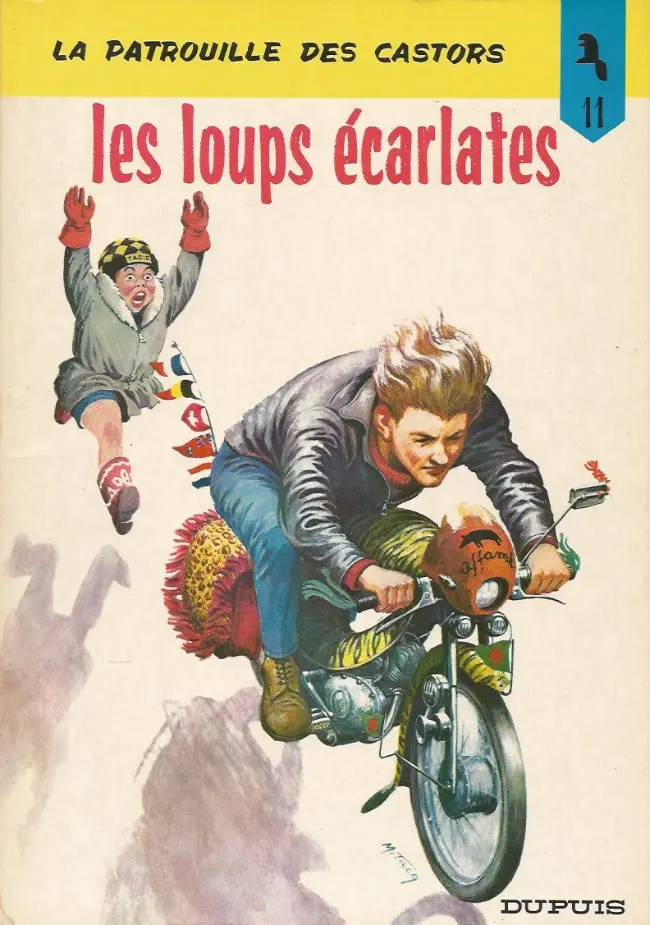 Couverture de l'album La Patrouille des Castors Tome 11 Les loups écarlates
