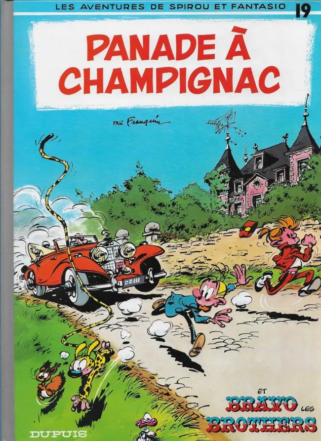 Couverture de l'album Spirou et Fantasio Tome 19 Panade à Champignac