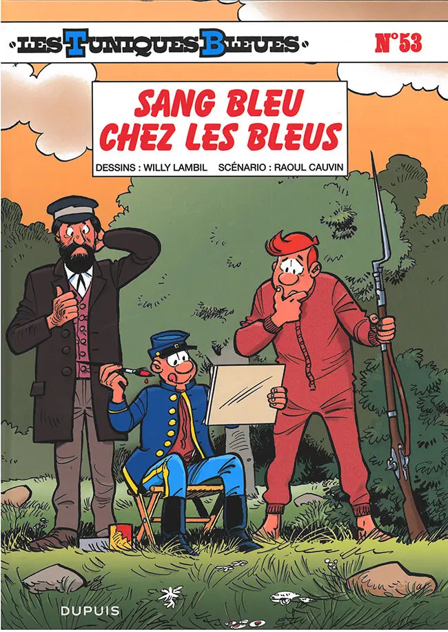 Couverture de l'album Les Tuniques Bleues Tome 53 Sang bleu chez les Bleus