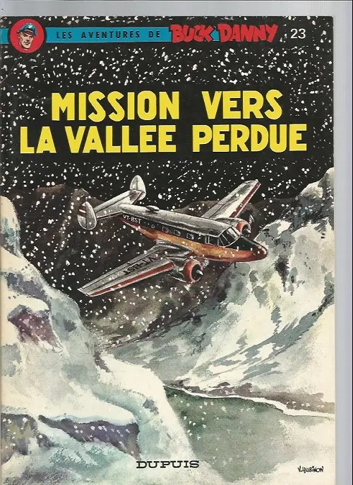 Couverture de l'album Buck Danny Tome 23 Mission vers la vallée perdue