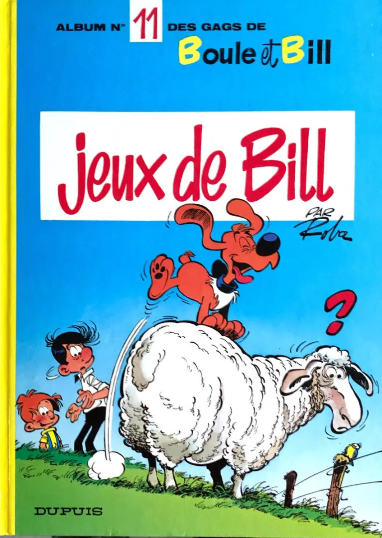 Couverture de l'album Boule & Bill Tome 11 Jeux de Bill