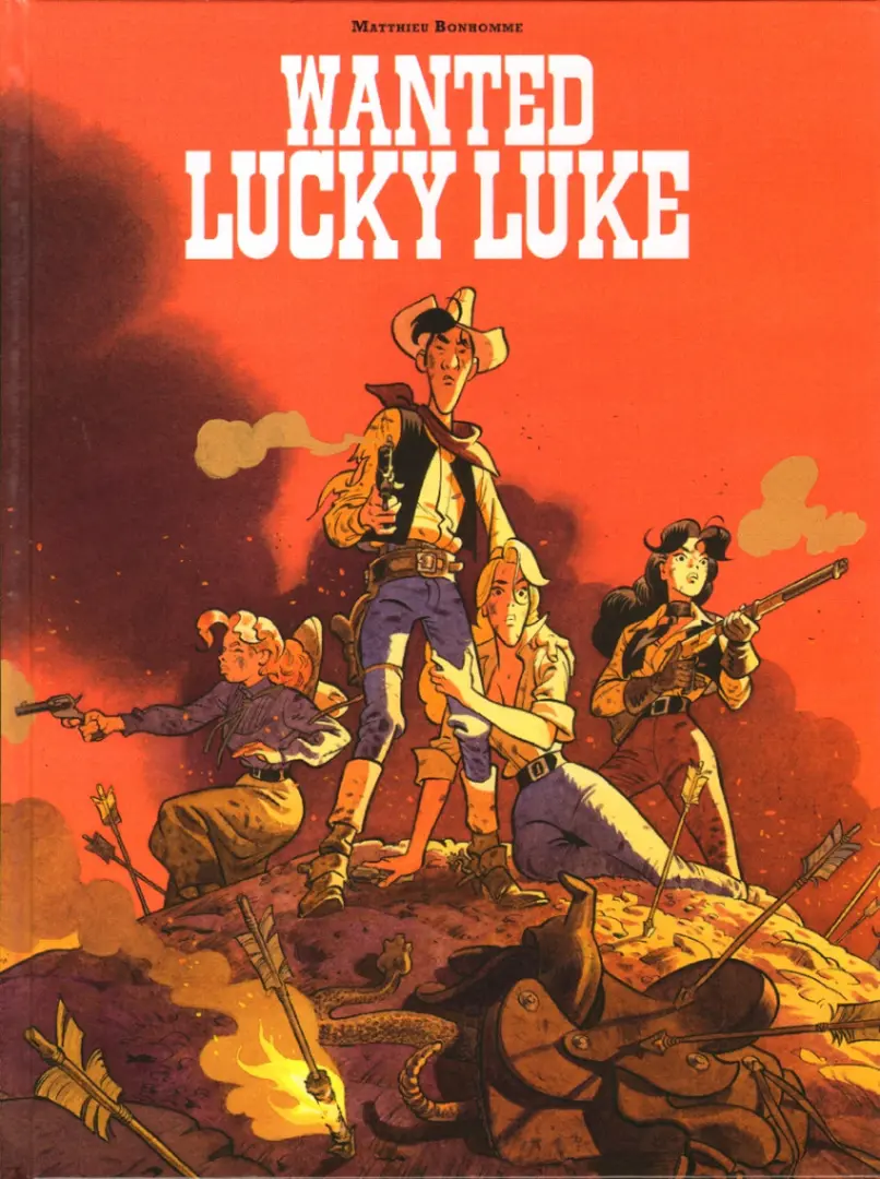 Couverture de l'album Lucky Luke Wanted Lucky Luke
