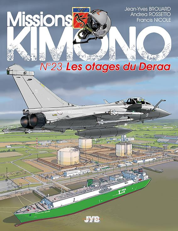 Couverture de l'album Missions Kimono Tome 23 Les otages du deraa