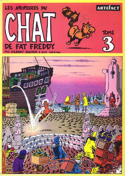 Couverture de l'album Les aventures du Chat de Fat Freddy Tome 3