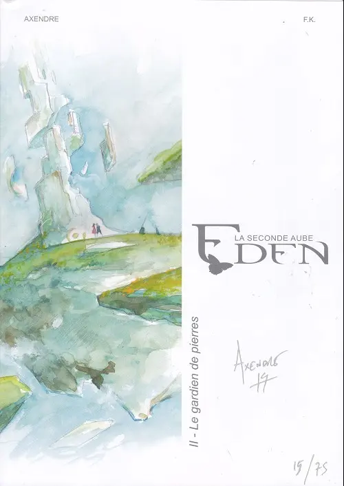 Couverture de l'album Eden - La Seconde Aube II Le gardien de pierres