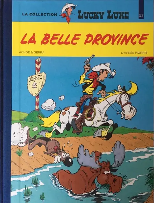 Couverture de l'album Lucky Luke La collection Tome 53 La belle province