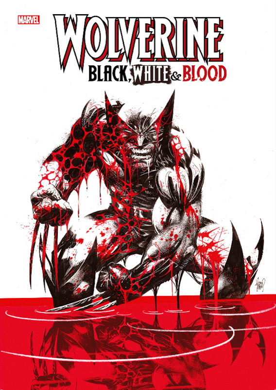 Couverture de l'album Wolverine : Black, White & Blood