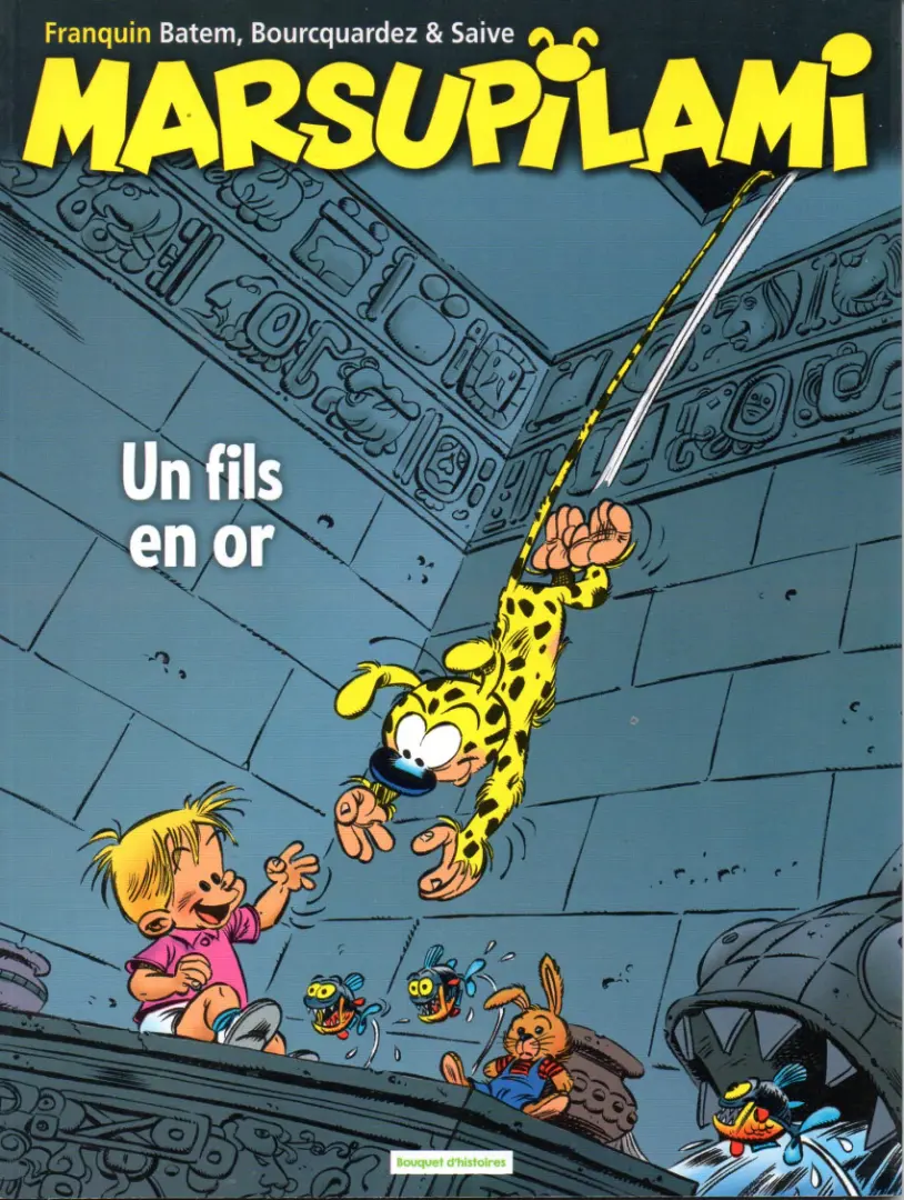 Couverture de l'album Marsupilami Tome 14 Un fils en or