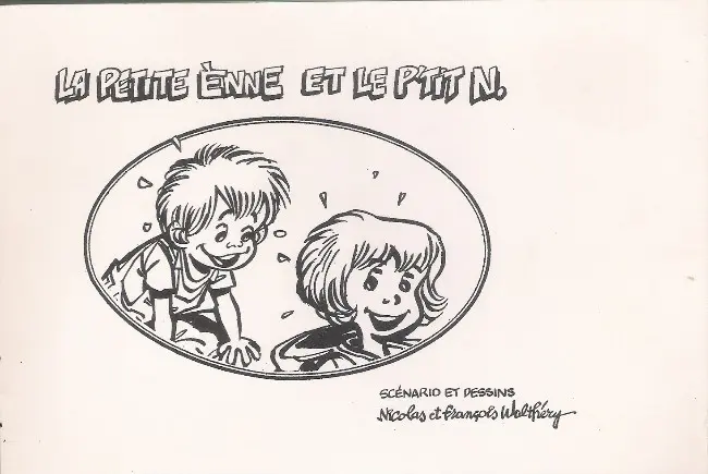Couverture de l'album La Petite Ènne et le p'tit N.
