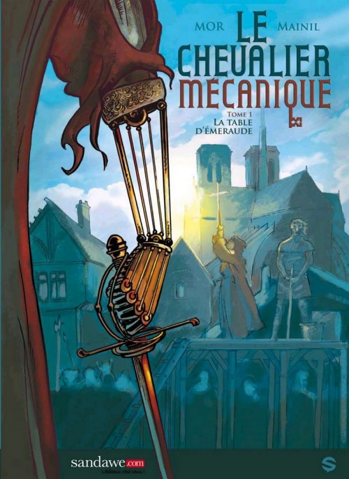 Couverture de l'album Le Chevalier mécanique Tome 1 La table d'émeraude