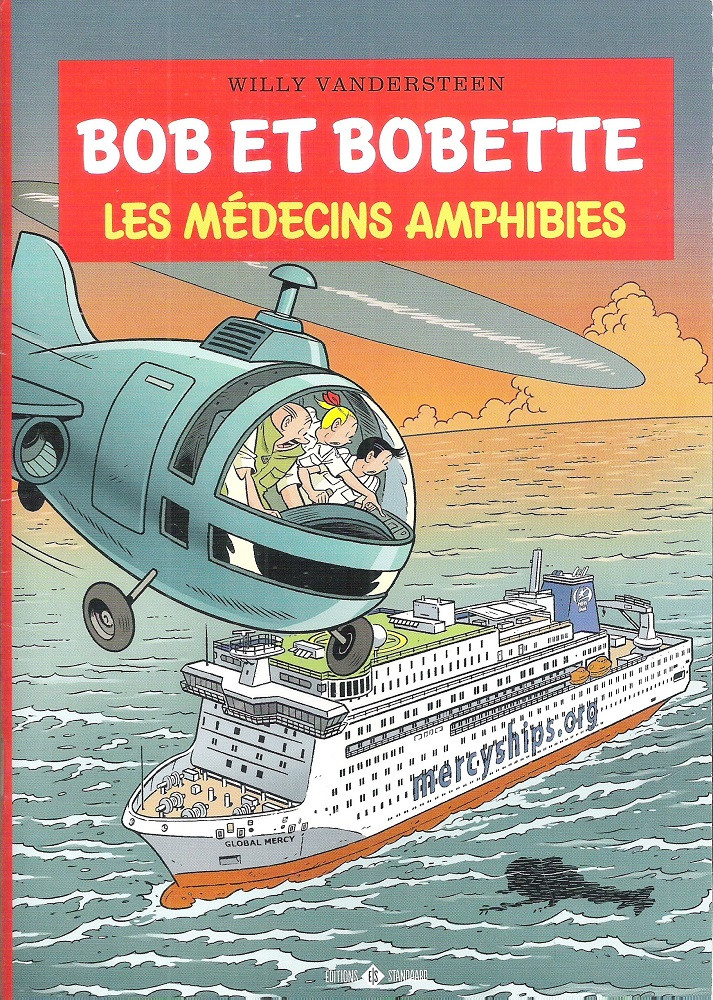 Couverture de l'album Bob et Bobette (Publicitaire) Les Médecins amphibies