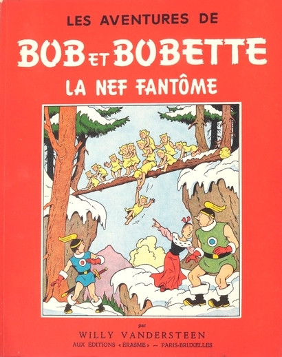 Couverture de l'album Bob et Bobette Tome 9 La Nef fantôme