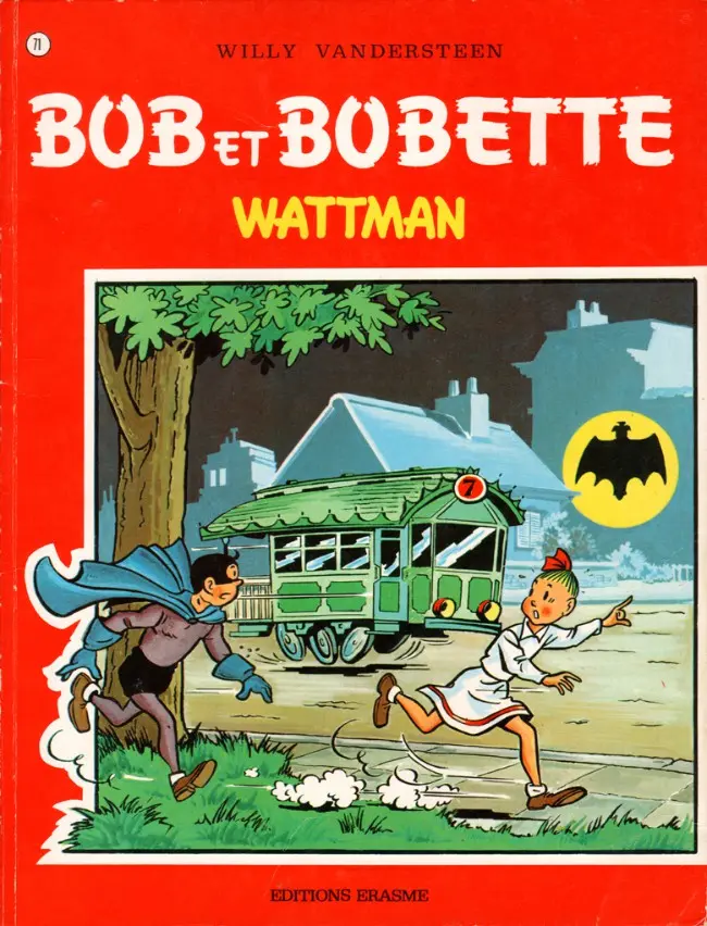 Couverture de l'album Bob et Bobette Tome 71 Wattman