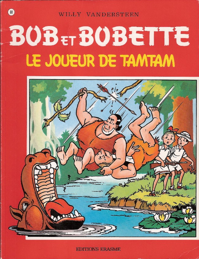 Couverture de l'album Bob et Bobette Tome 88 Le joueur de tamtam