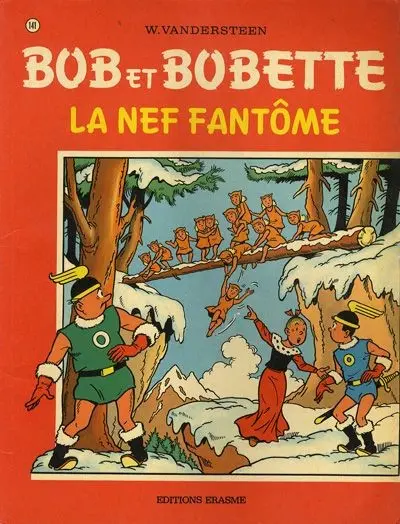 Couverture de l'album Bob et Bobette Tome 141 La nef fantôme