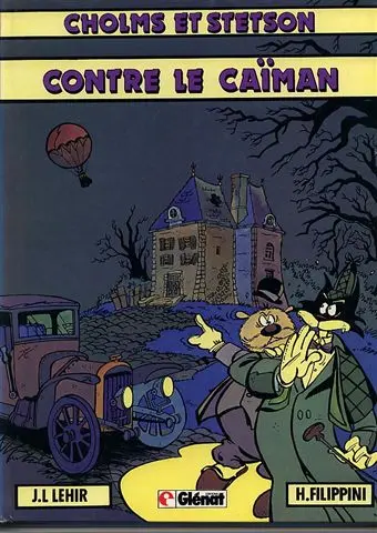 Couverture de l'album Cholms et Stetson Tome 2 Cholms et Stetson contre le Caïman