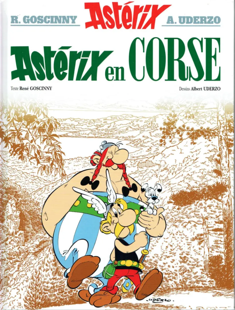 Couverture de l'album Astérix Tome 20 Astérix en Corse