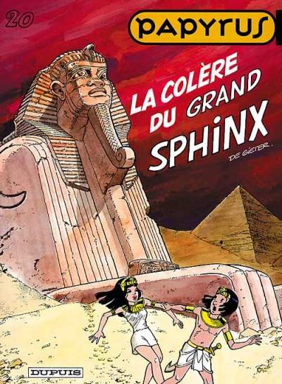 Couverture de l'album Papyrus Tome 20 La colère du grand sphinx