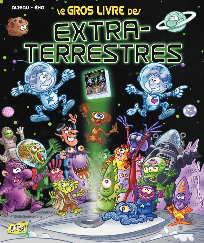 Couverture de l'album Le Gros livre des blagues Le gros livre des extra-terrestres