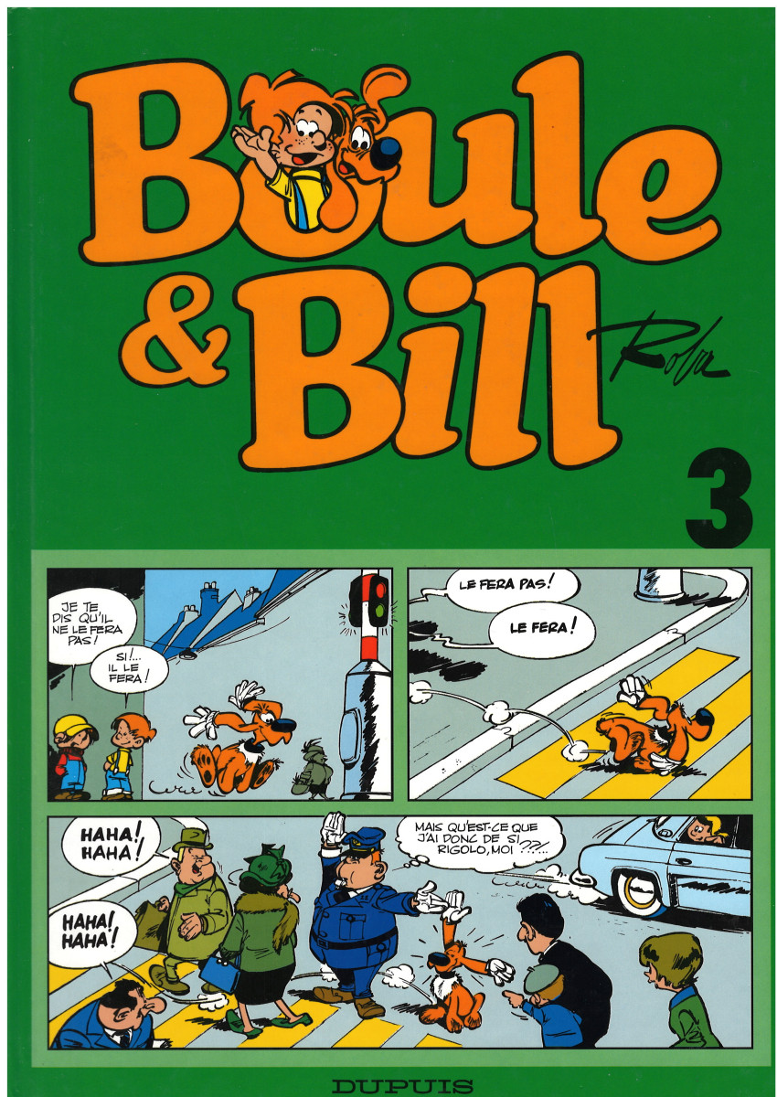 Couverture de l'album Boule & Bill Tome 3