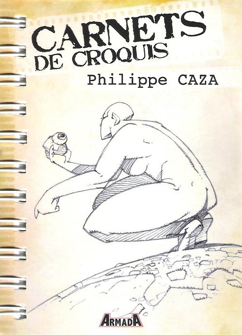 Couverture de l'album Carnets de croquis Philippe Caza