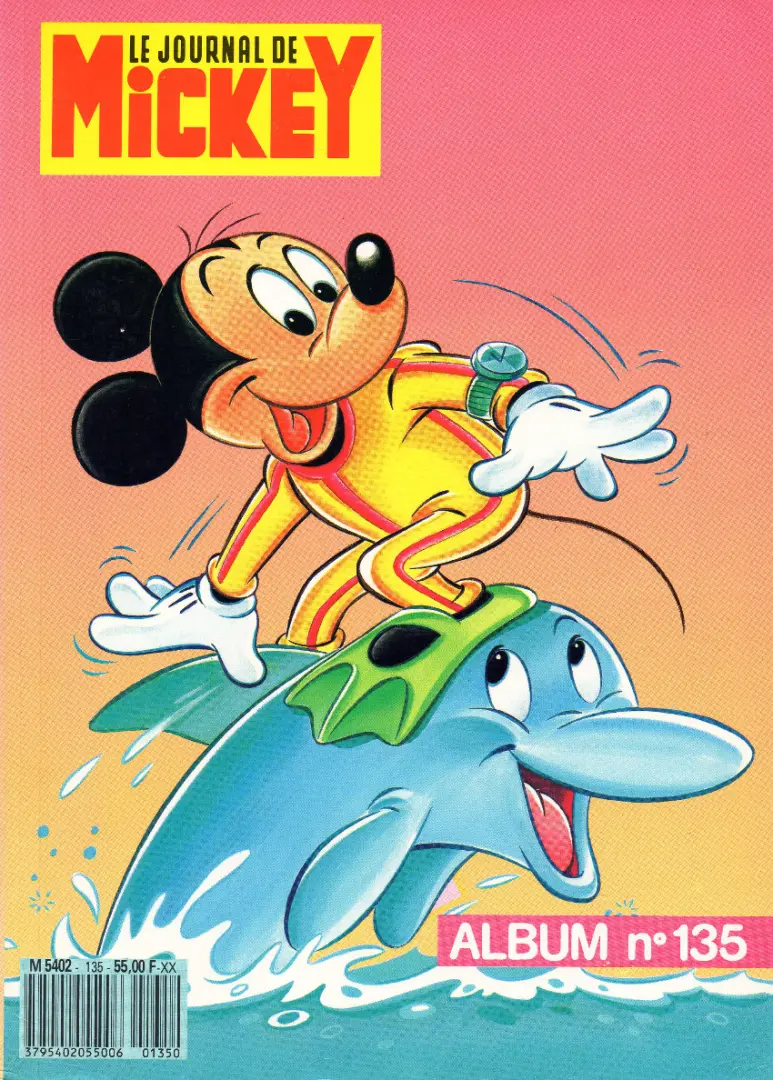 Couverture de l'album Le Journal de Mickey Album N° 135