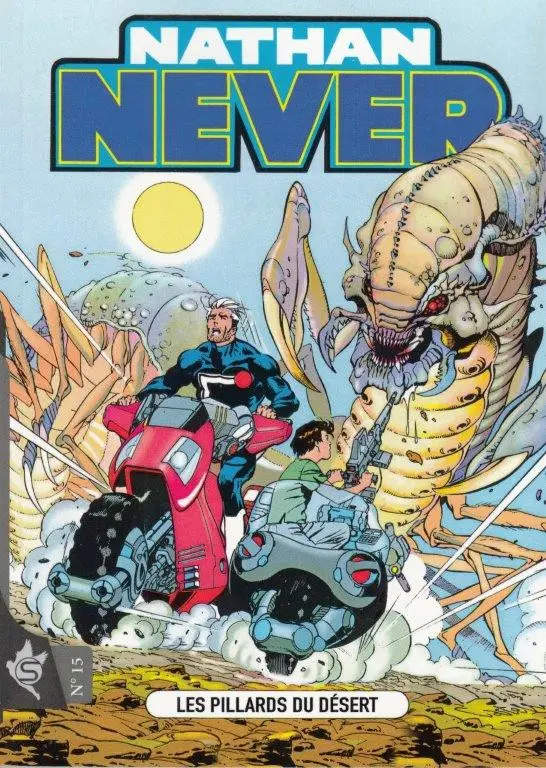 Couverture de l'album Nathan Never Swikie N° 15 Les pillards du désert