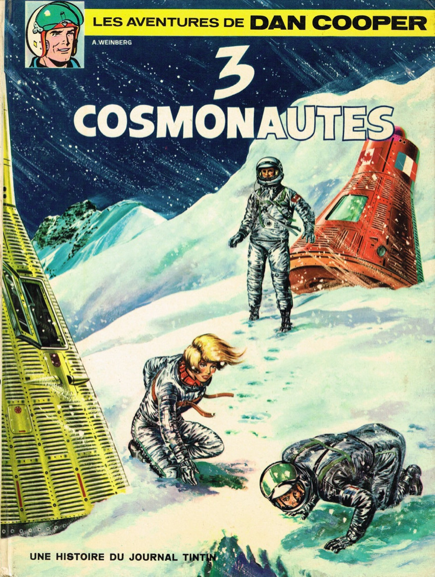 Couverture de l'album Les aventures de Dan Cooper Tome 9 3 Cosmonautes