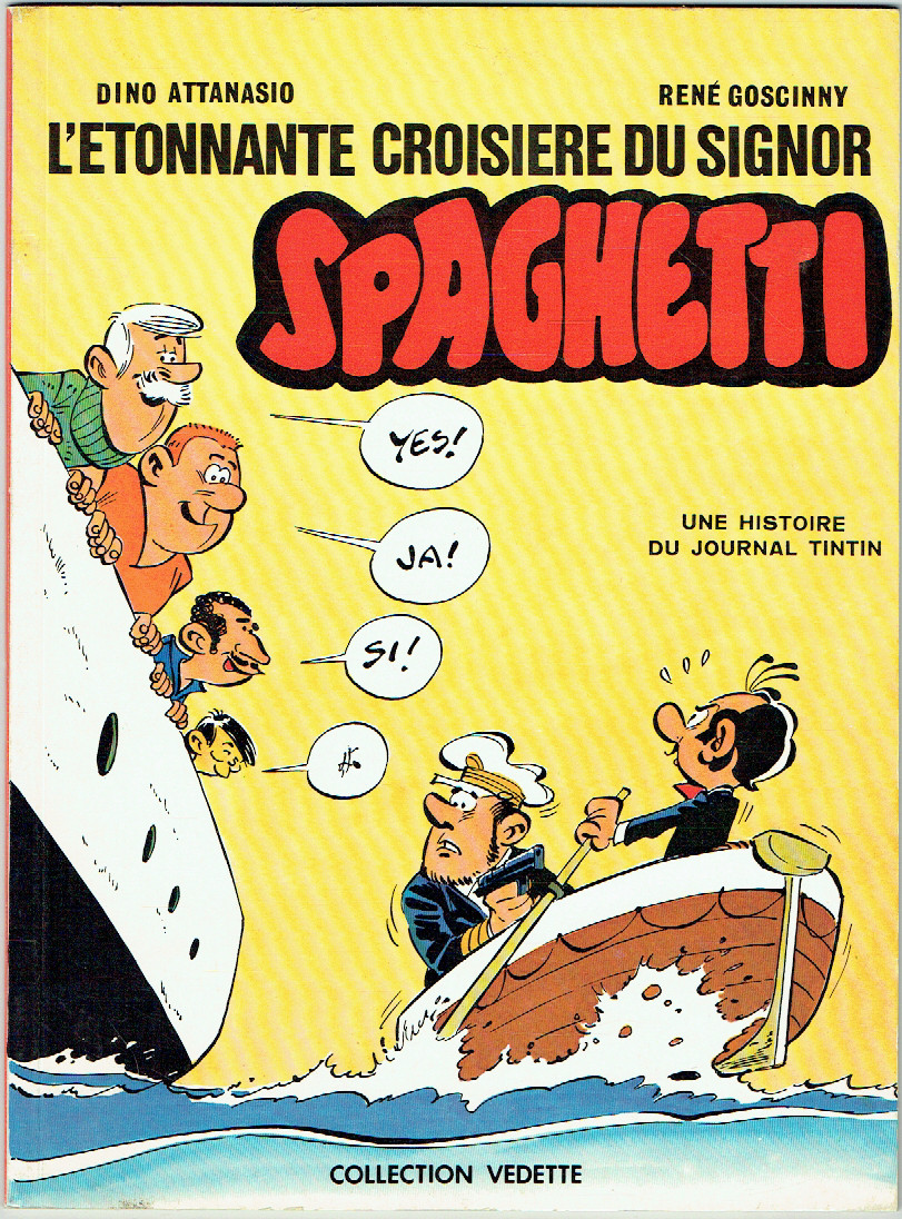 Couverture de l'album Spaghetti Tome 15 L'étonnante croisière du Signor Spaghetti