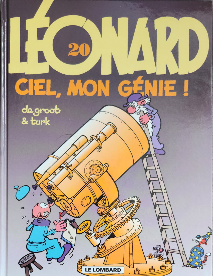 Couverture de l'album Léonard Tome 20 Ciel, mon génie !