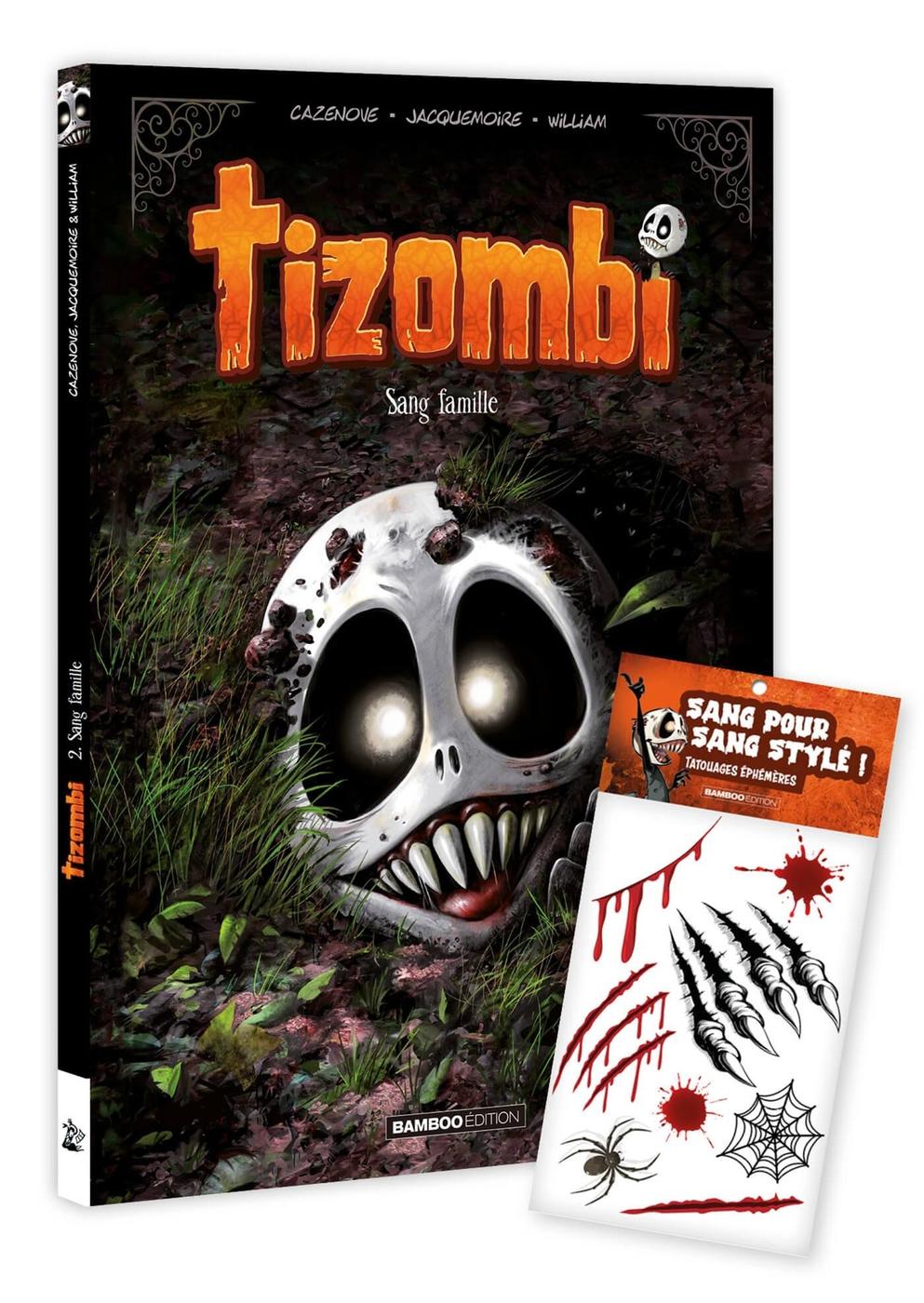 Couverture de l'album Tizombi Tome 2 Sang famille