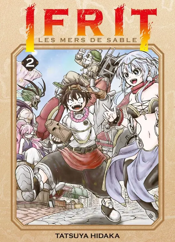 Couverture de l'album Ifrit, les mers de sable 2