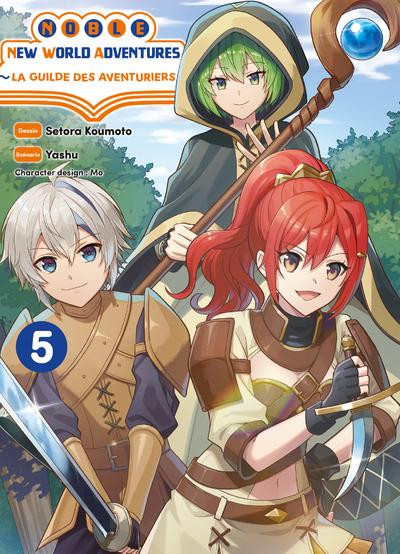 Couverture de l'album Noble new world adventures - La guilde des aventuriers 5