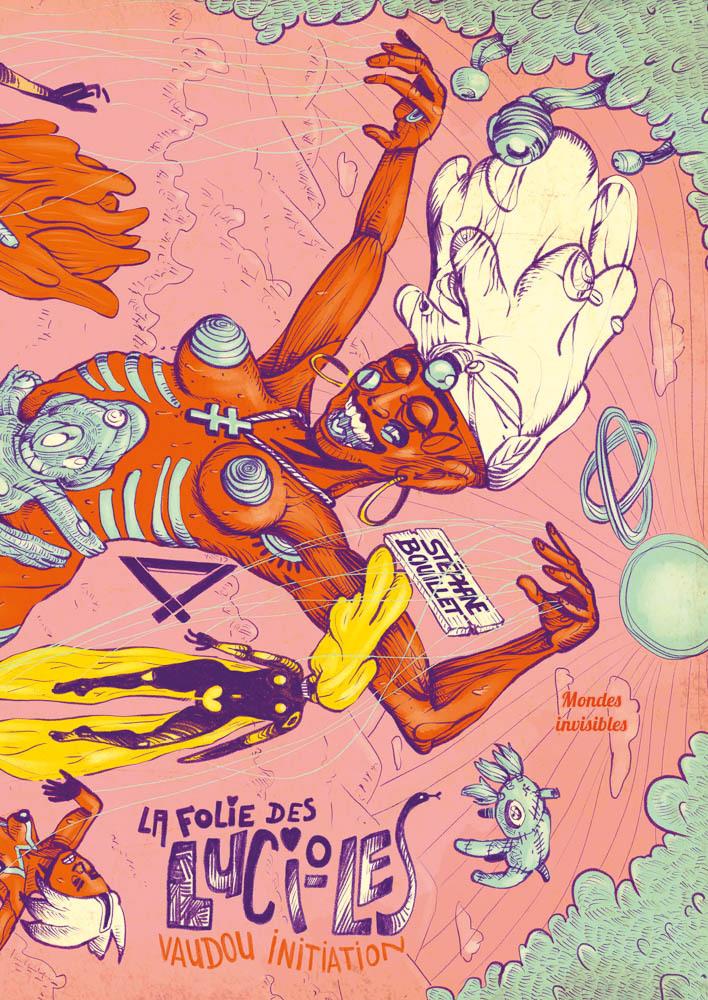 Couverture de l'album La folie des lucioles #4 Vaudou initiation