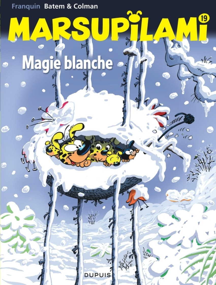 Couverture de l'album Marsupilami Tome 19 Magie blanche