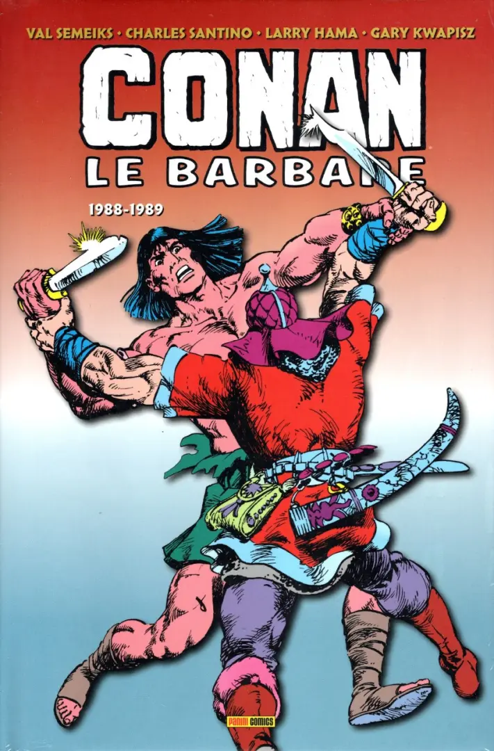 Couverture de l'album Conan le barbare : l'intégrale 23 1988-1989
