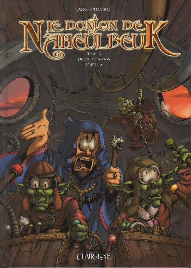 Couverture de l'album Le Donjon de Naheulbeuk Tome 5 Deuxième saison, partie 3