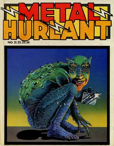 Couverture de l'album Métal Hurlant 6 Recueil des N° 21-22-23-24