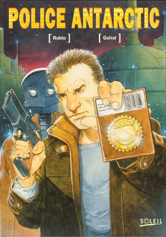 Couverture de l'album Enfer blanc Tome 3 Police Antarctic
