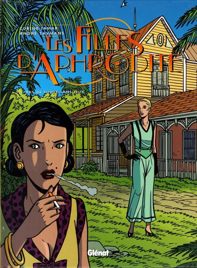 Couverture de l'album Les Filles d'Aphrodite Tome 2 Pas de fumée sans jeux