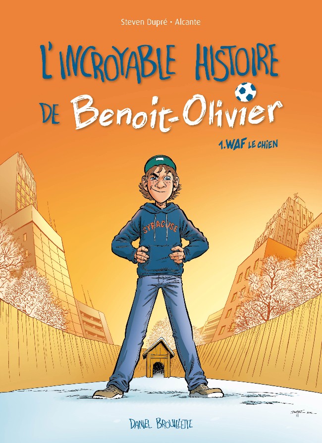 Couverture de l'album L'Incroyable Histoire de Benoit-Olivier Tome 1 WAF le chien