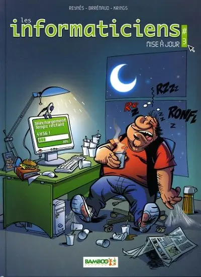 Couverture de l'album Les Informaticiens Tome 3 Mise à jour