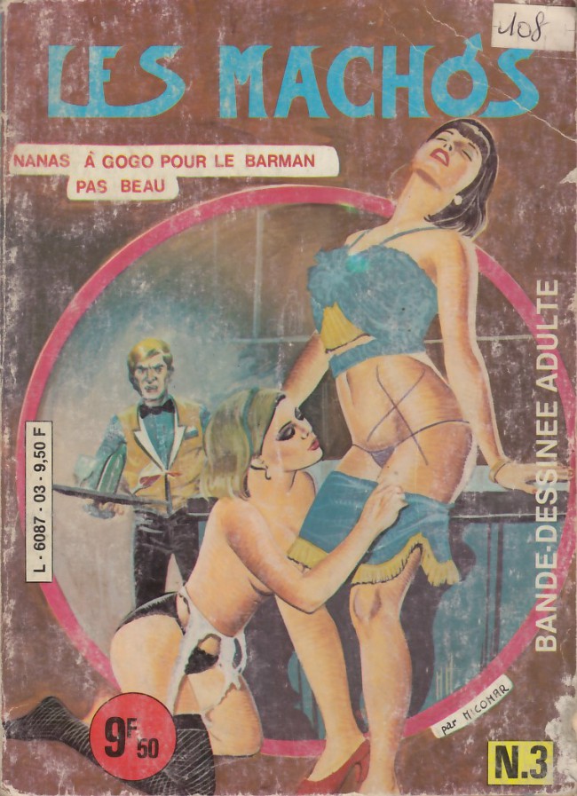 Couverture de l'album Les Mâchos N° 3 Nanas à gogo pour le barman pas beau