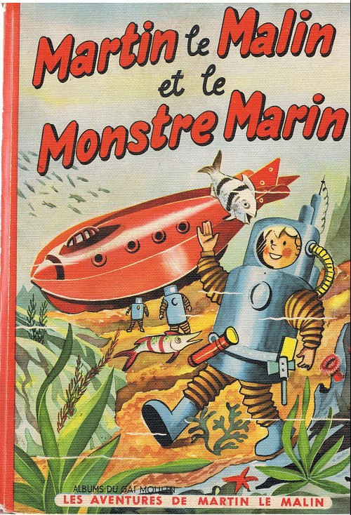 Couverture de l'album Martin le Malin Tome 8 Martin le Malin et le monstre marin