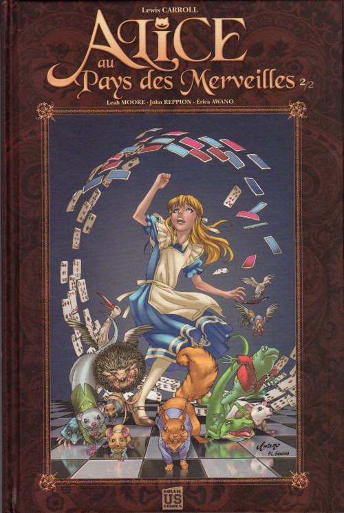 Couverture de l'album Alice au Pays des Merveilles Tome 2 De l'autre côté du miroir