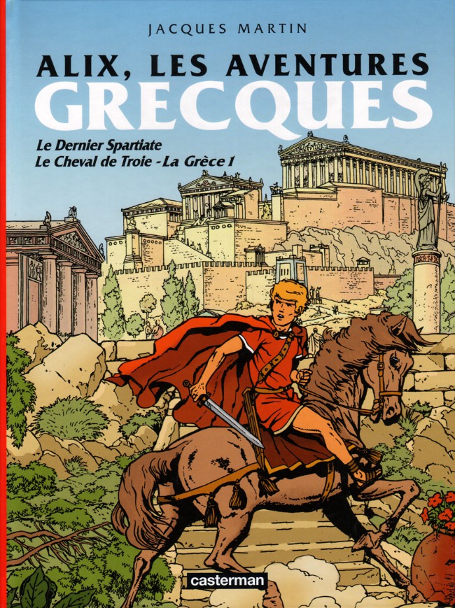 Couverture de l'album Alix Les aventures grecques