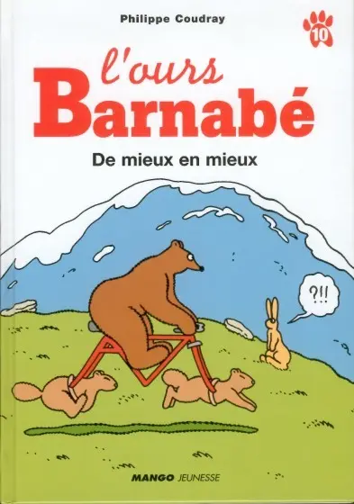 Couverture de l'album L'Ours Barnabé Tome 10 De mieux en mieux