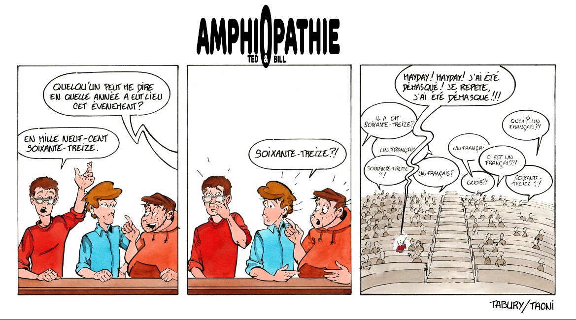 Planche de l'album Amphiopathie Tome 1 Ted et Bill ou quoi ?