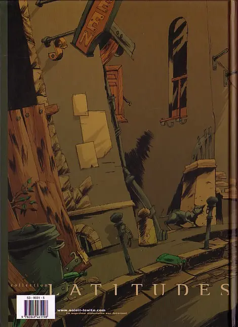 Verso de l'album L'Anatomiste